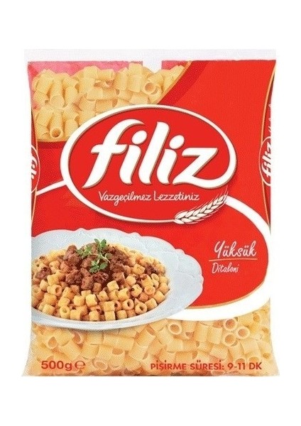 Yüksük Makarna 500 gr - 6 Adet