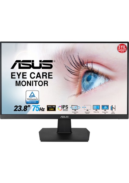 23.8" VA24EHE 1920x1080 HDMI 75Hz Siyah Monitör