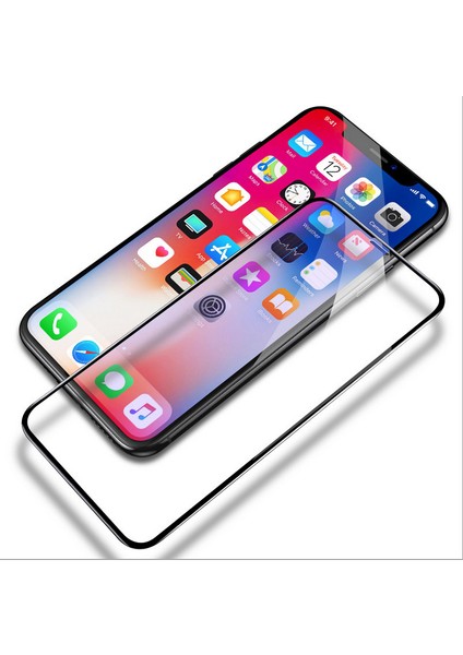 SKV Mobile Apple iPhone 11 Pro Max Tam Ekran Koruyucu Kırılmaz Cam