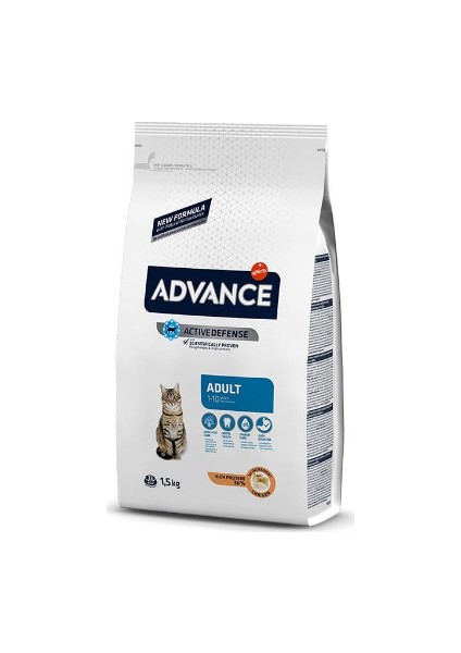 Tavuklu Pirinçli Yetişkin Kedi Maması 1,5 kg