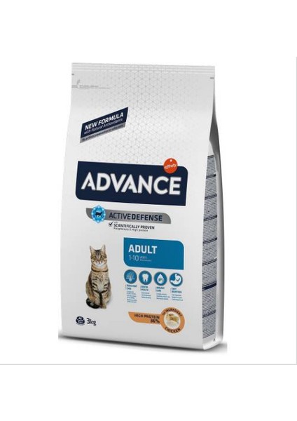 Yetişkin Tavuklu Kedi Maması 3 kg