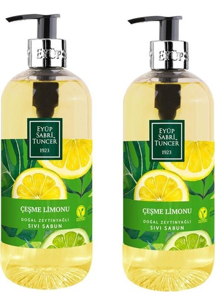 Sıvı Sabun Çeşme Limonu 500 ml x 2 Adet