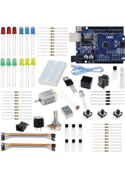 Arduino Ekonomik Set 27 Parça 90'lı