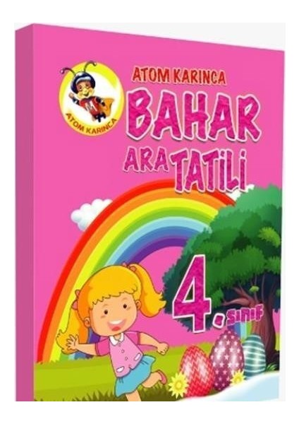 Atom Karınca Yayınları 4. Sınıf Bahar Ara Tatili Kitabı