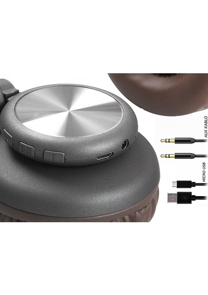 SN-BT40 RITM TF Kart Özellikli Gri Bluetooth Kulaklık fırsatları