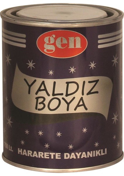 Yaldız Boya Alüminyum 750 ml Soba Boyası