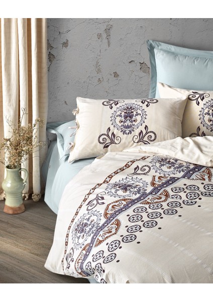 Nostalgic Tek Kişilik Nevresim Takimi Mavera Mavi fiyatları