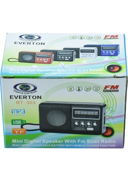 RT-303 Müzik Kutusu Usb-Radyo