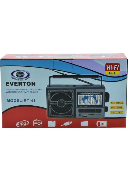 Rt-41 Bluetooth USB Radyo