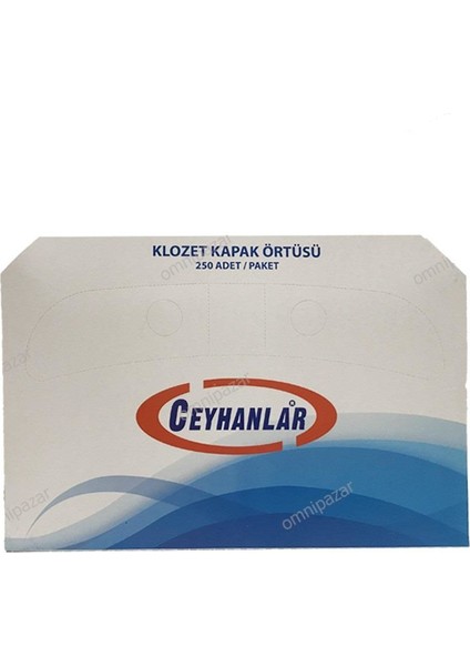 Klozet Kapak Örtüsü 20 x 250'li Paket