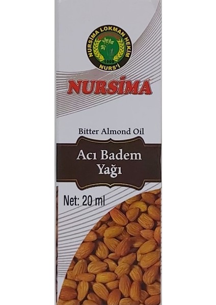 Acı Badem Yağı 20 ml