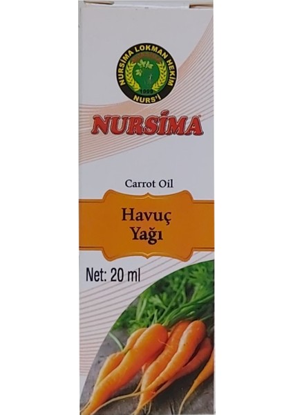Havuç Yağı 20 ml