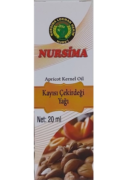 Kayısı Çekirdeği Yağı 20 ml