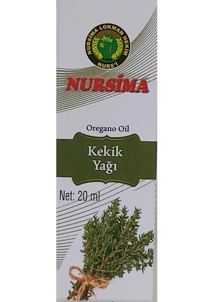 Kekik Yağı 20 ml