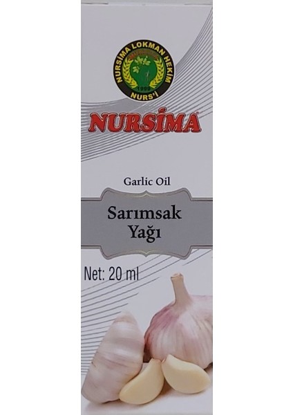 Sarımsak Yağı 20 ml