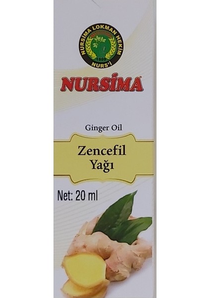 Zencefil Yağı 20 ml