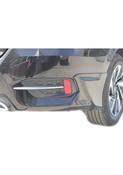 Honda Civic 10 Arka Tampon Altı 2 Prç. 2016 ve Sonrası