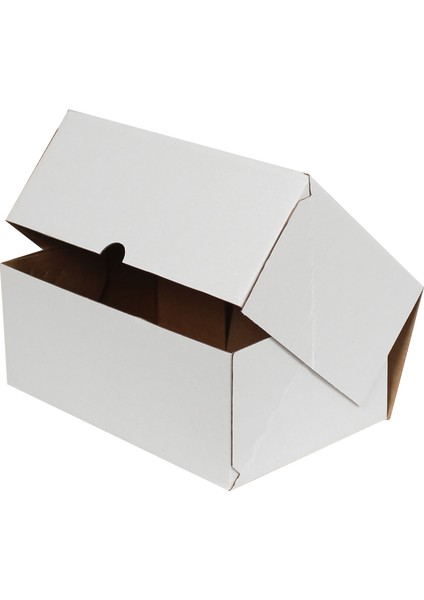 Beyaz E-Ticaret Kargo Kutusu 34x26x18 cm 25'li