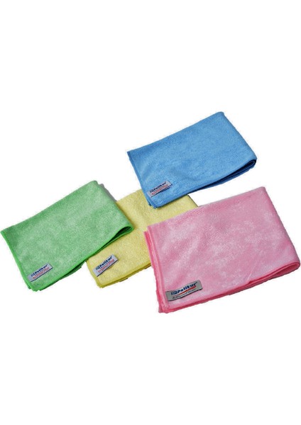 Mikrofiber Genel Temizlik Toz ve Cam Bezi 40 x 40 cm x 12 Adet 3222