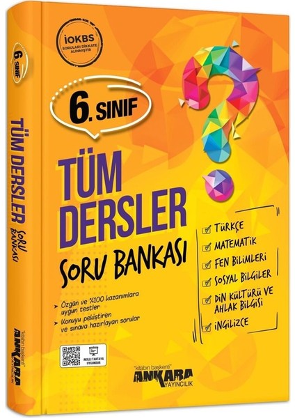 6.Sınıf Tüm Dersler Soru Bankası