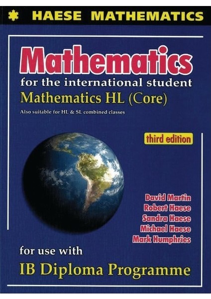 Mathematics For The International Student: Mathematics Hl Core (3rd Edition)