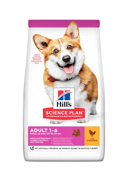 Science Plan Mini Adult Tavuklu Köpek Maması 6 kg