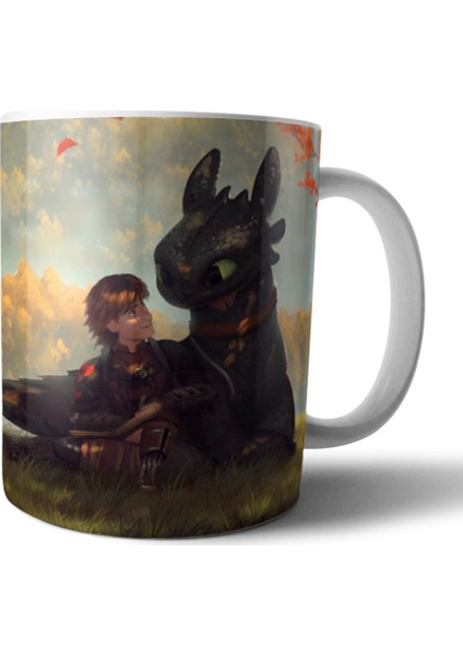 How To Train Your Dragon - Ejderhanı Nasıl Eğitirsin Kupa Bardak Model 4