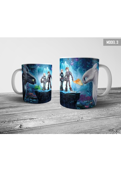 How To Train Your Dragon - Ejderhanı Nasıl Eğitirsin Kupa Bardak Model 3 fiyatları