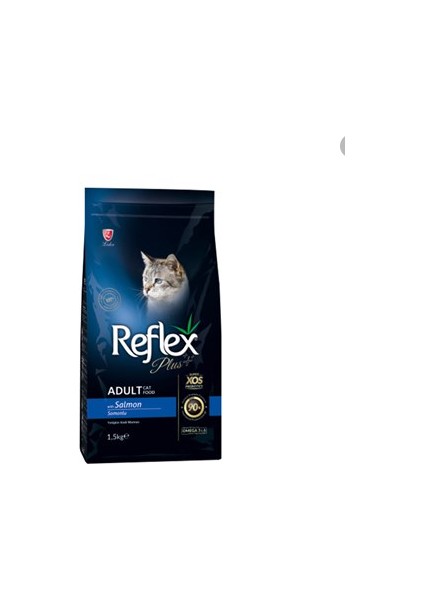 Plus Somon Balıklı Kedi Maması 1,5 kg Reflex