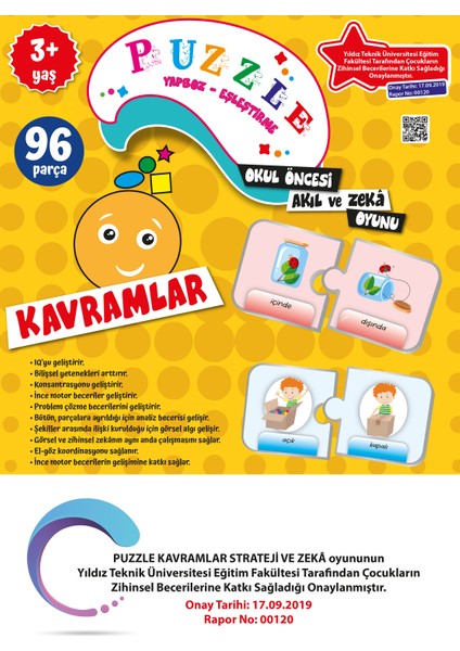 Kavramlar Puzzle ve Zeka Oyunu