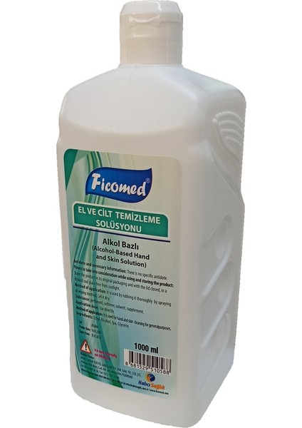 El ve Cilt Temizleme Solüsyonu 1000 ml