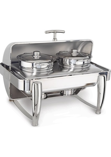 Chafing Dish Delu x - İki Çorbalıklı (Jelli)