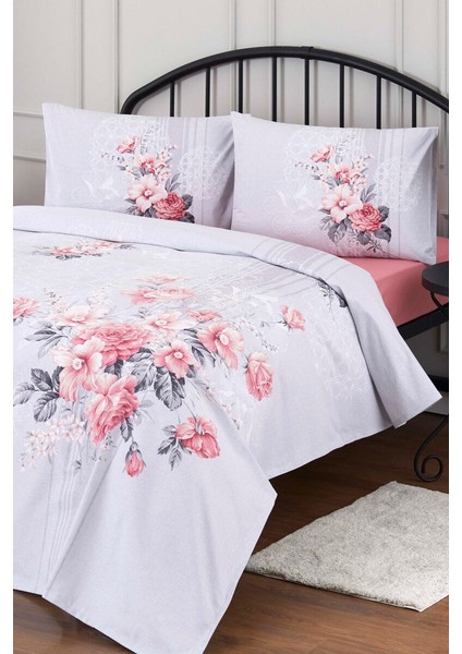 Rose Quartz Tek Kişilik Pike Takımı Pembe