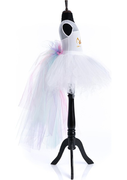 Unicorn Elbise Lady Beyaz Kısa fiyatları
