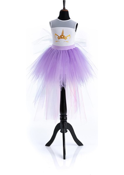 Unicorn Elbise Lady Beyaz Kısa fırsatları