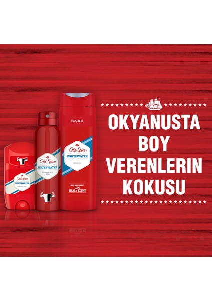Duş Jeli 400 ml + Sprey Deo 150 ml + White W Deo Stick 50 ml