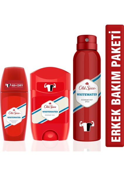 Deo 150 ml + Deo Stick 50 ml + Roll On White Water 50 ml