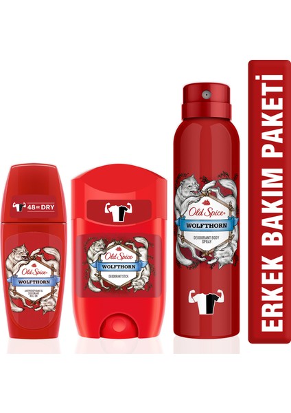 Deo 150 ml + Deo Stick 50 ml + Roll On Wolfthorn 50 ml