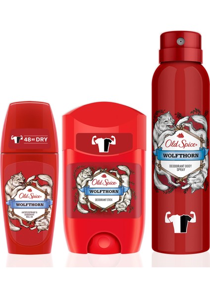 Deo 150 ml + Deo Stick 50 ml + Roll On Wolfthorn 50 ml fiyatları