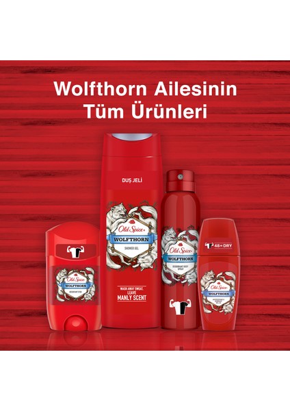Deo 150 ml + Deo Stick 50 ml + Roll On Wolfthorn 50 ml
