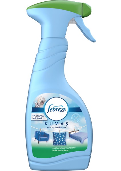 Kumaş ve Çamaşır Ferahlatıcı Sprey 500 ml Evcil Hayvan