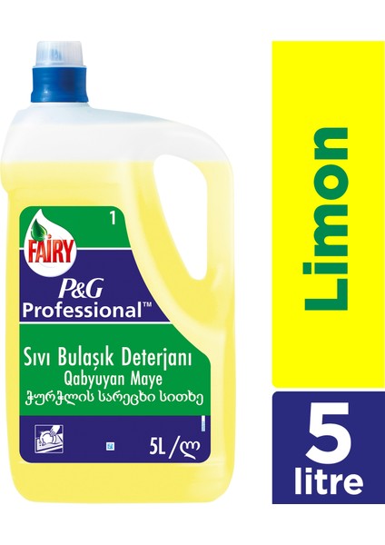 Professional Elde Yıkama Bulaşık Deterjanı 5 lt PGP