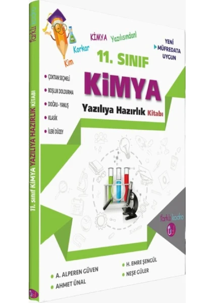 Farklı Kadro Yayınları 11.Sınıf Kimya Yazılıya Hazırlık