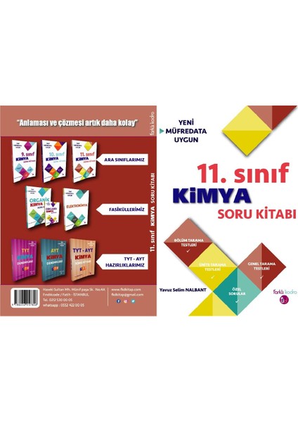 11.Sınıf Kimya Soru Bankası