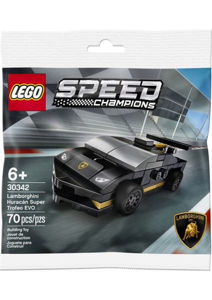 Speed Champions 30342 Lamborghini Huracán Super Trofeo Evo