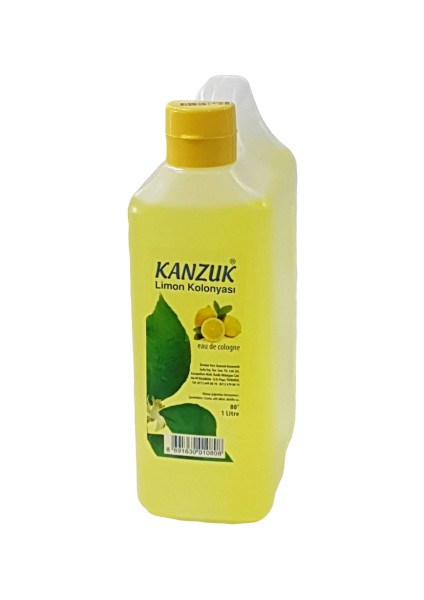 Limon Kolonyası 80 Derece 1 lt