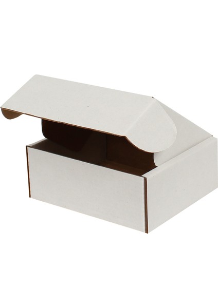 Beyaz E-Ticaret Kargo Kutusu 12x10x4,5 cm 25'li