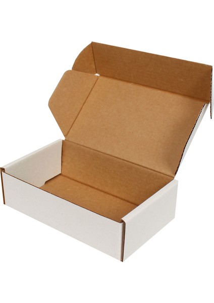 Beyaz E-Ticaret Kargo Kutusu 16x8x3 cm 25'li