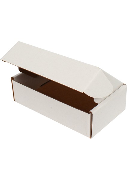 Beyaz E-Ticaret Kargo Kutusu 16x8x3 cm 25'li