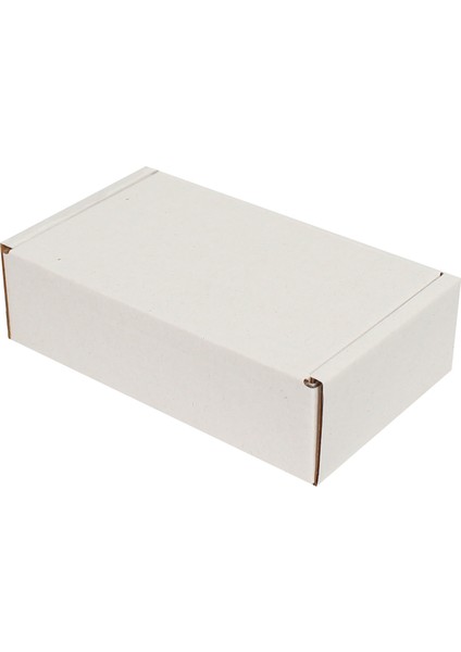 Beyaz E-Ticaret Kargo Kutusu 16x8x3 cm 25'li